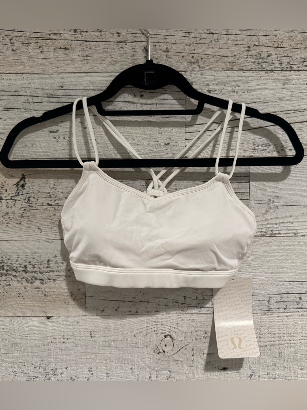 Lululemon Make A Move Sports bra in white